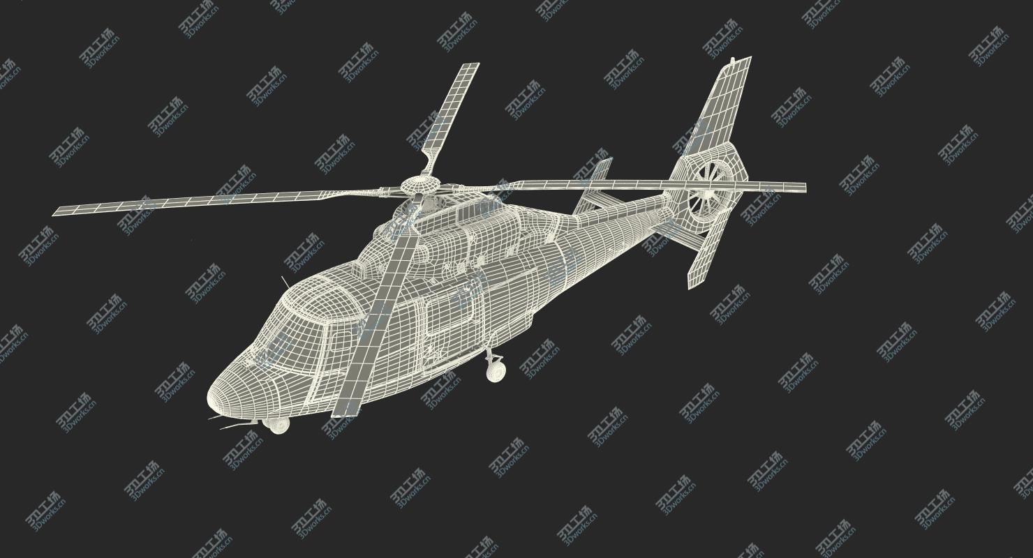 images/goods_img/202104021/3D Police Helicopter Eurocopter AS 365 N2 Dauphin model/4.jpg